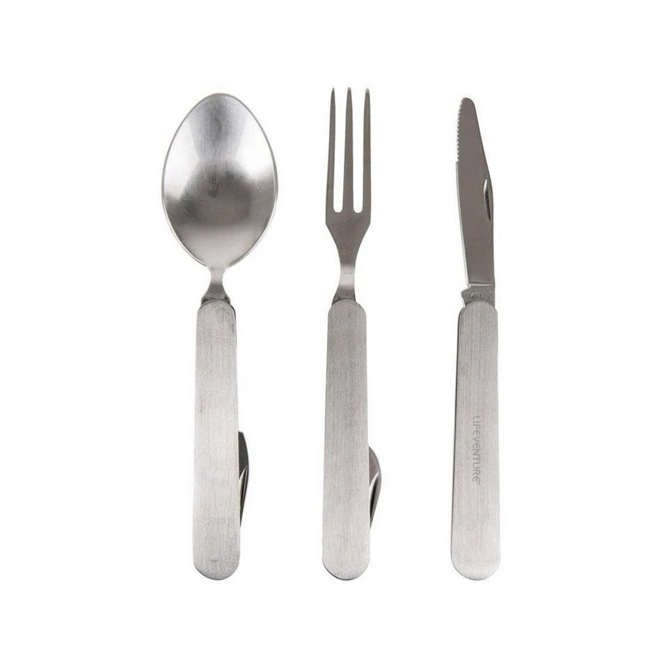 Lifeventure Folding Cutlery Set 4 Lifeventure Folding Cutlery Set - Image 4