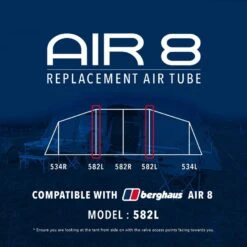 Air 8 Replacement Air Tube (582L) -Outdoor camping store go 190083 z