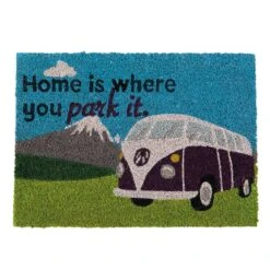 Quest Heavy Duty Coir 'Happiness Is Going Away In A Camp -Outdoor camping store go 326950 z
