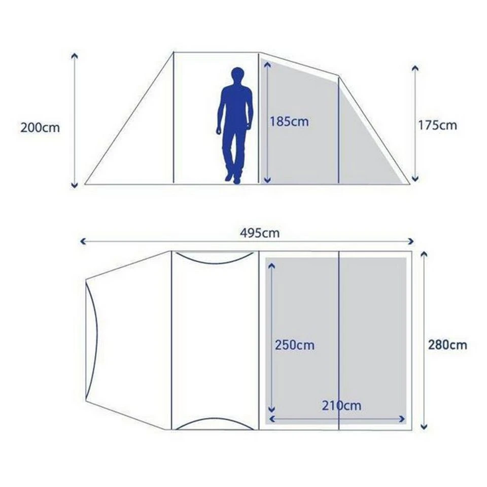 Berghaus Air 4.1 Nightfall Tent 2 Berghaus Air 4.1 Nightfall Tent - Image 2