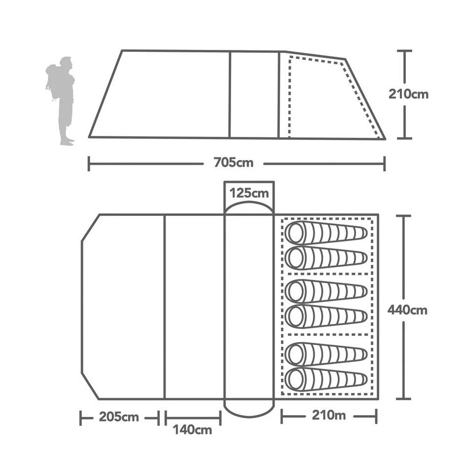 Vango Alderley TC 650XL 2 Vango Alderley TC 650XL - Image 2