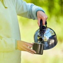 Steel Kettle -Outdoor camping store go 515906 h
